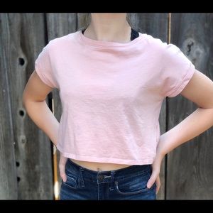 Cropped tee